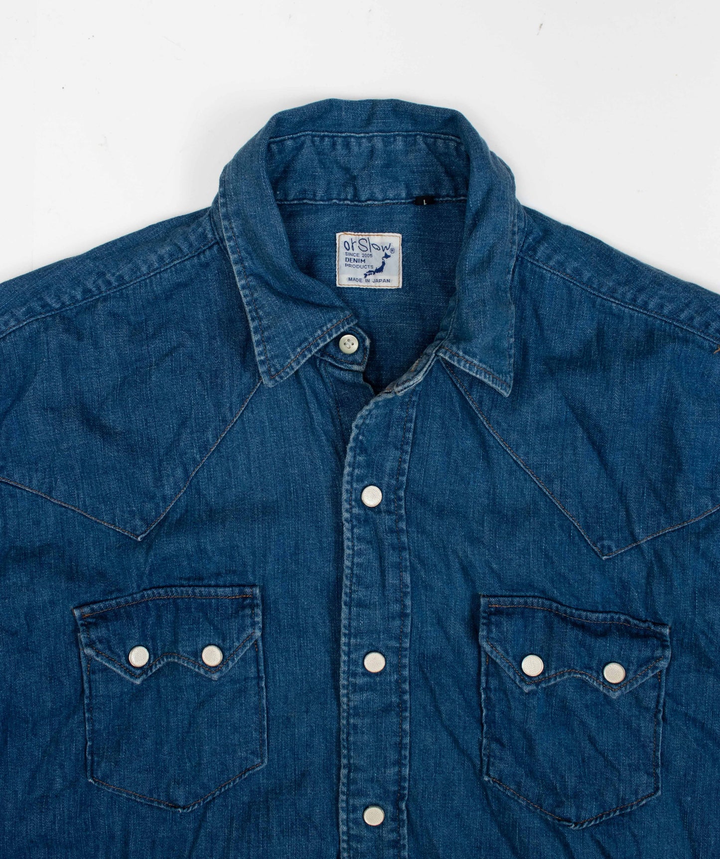 Western Shirt Denim Used orSlow
