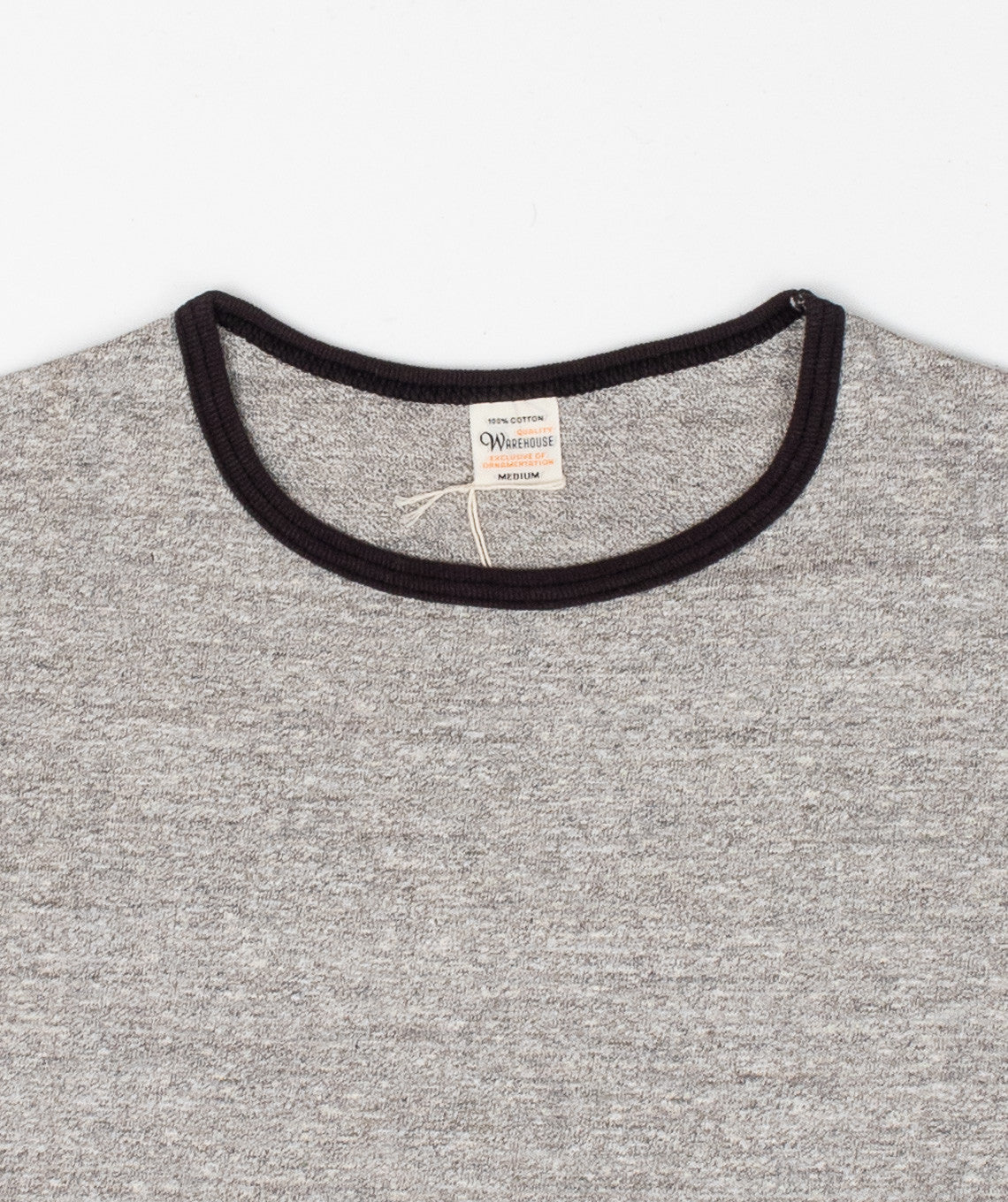 Ringer tee Grey/black