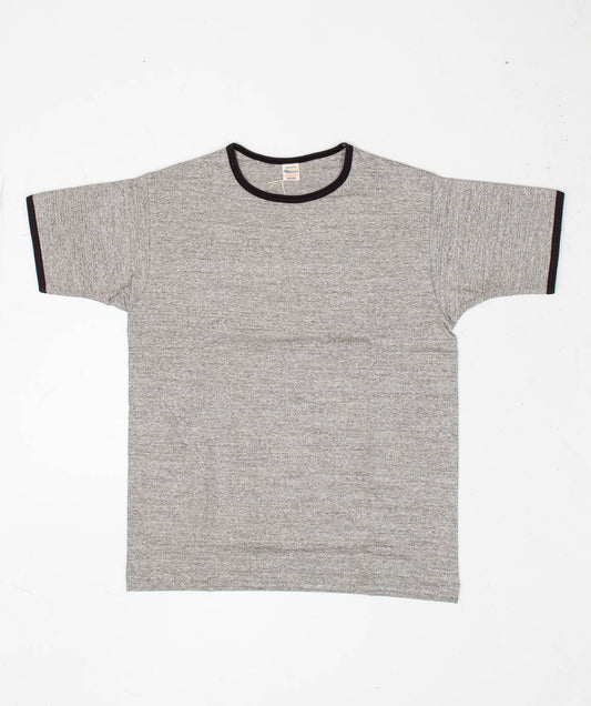 Ringer tee Grey/black