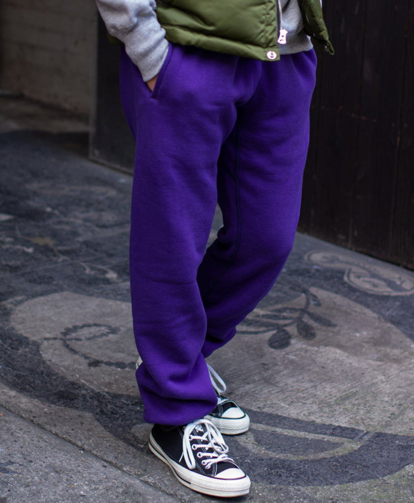 10 oz Loopwheel Sweatpants Purple