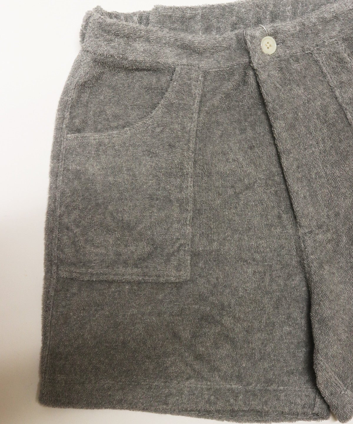 Pile Short Grey