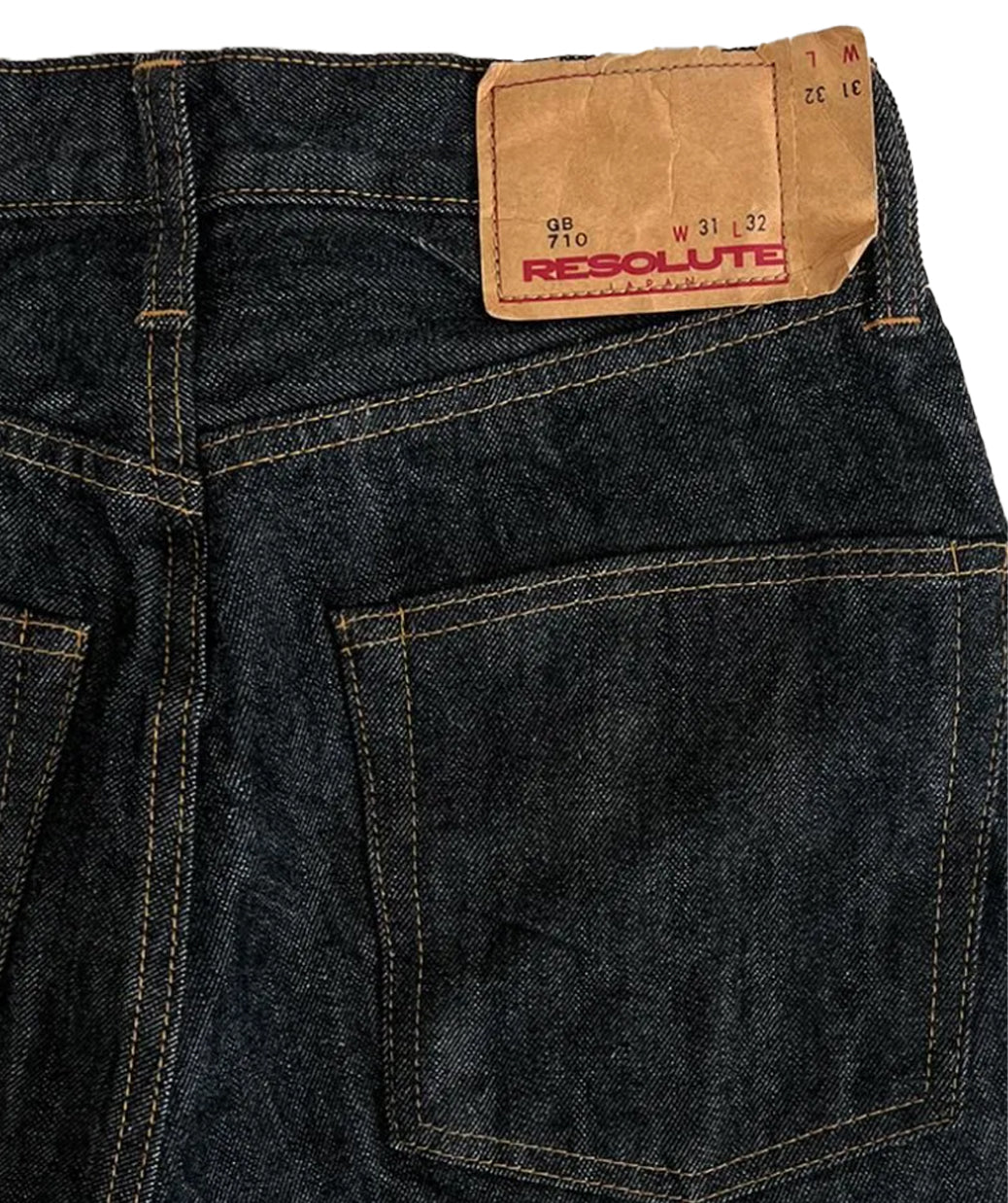 710 Black denim