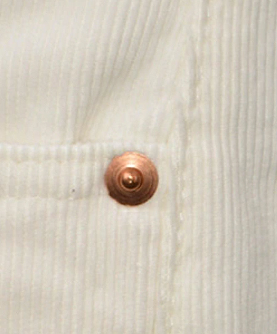 Corduroy Pants White