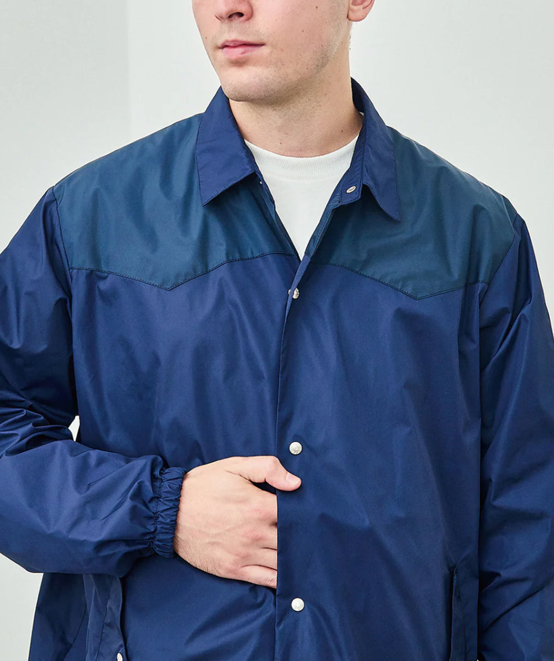 Navy Wind Coat