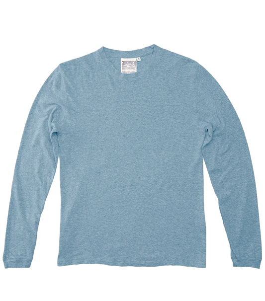 Jung LS Tee heather Blue