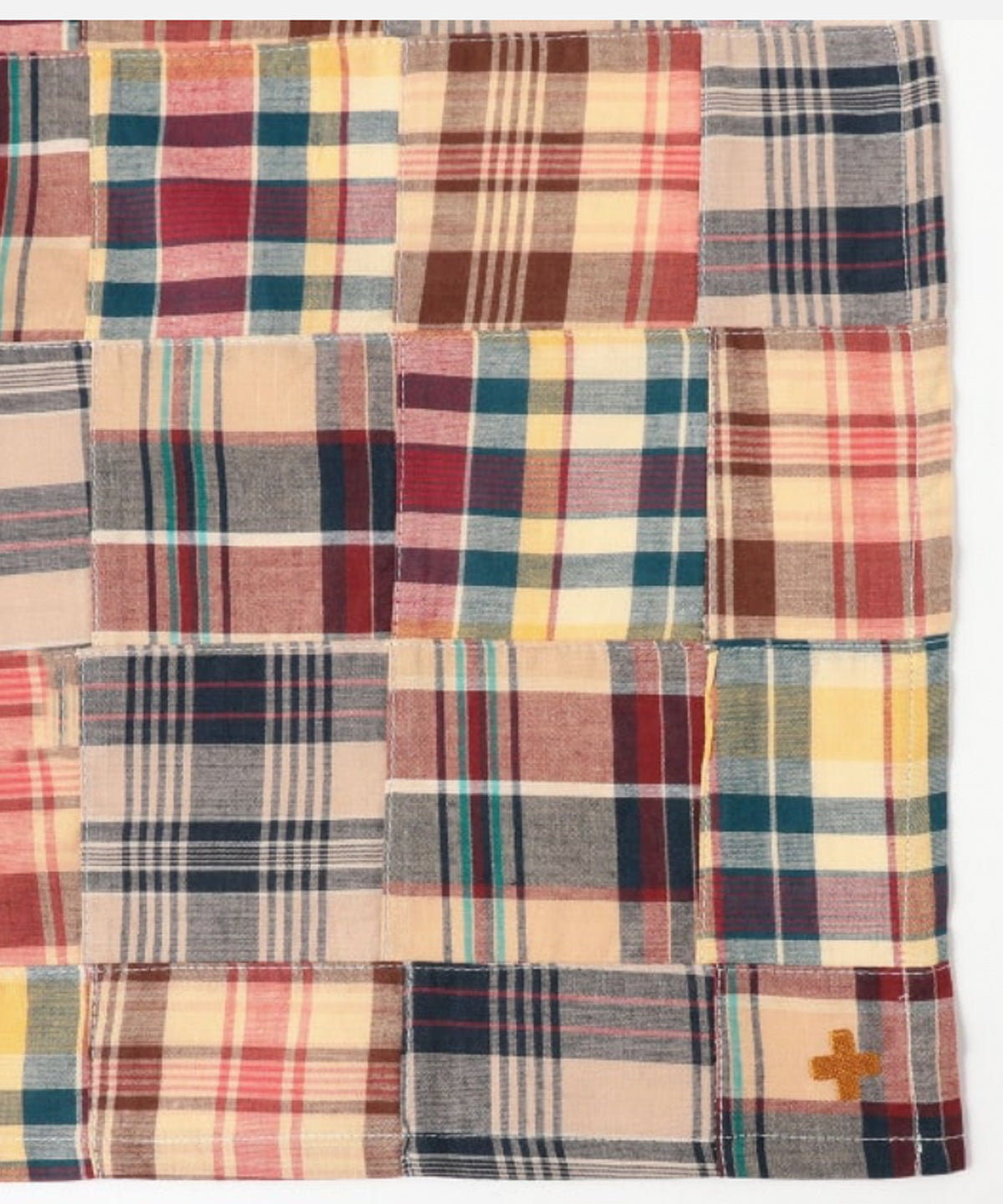 Madras Patwork Scarf