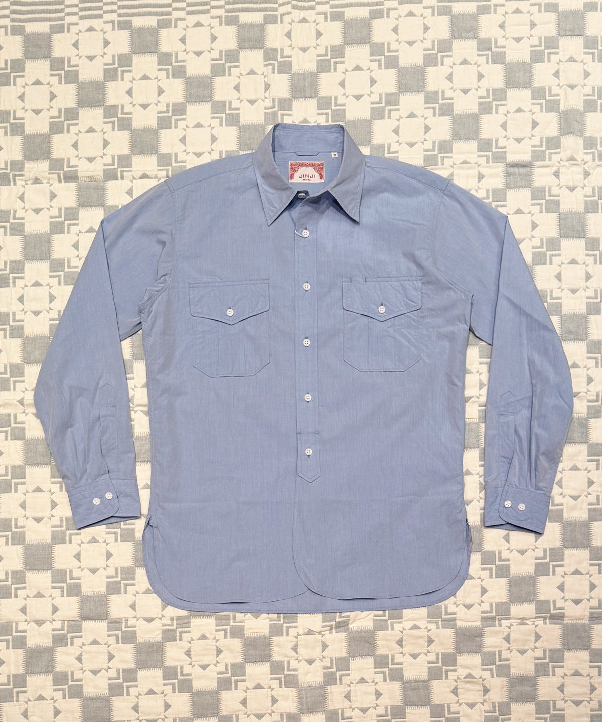 New Travel Shirt Blue