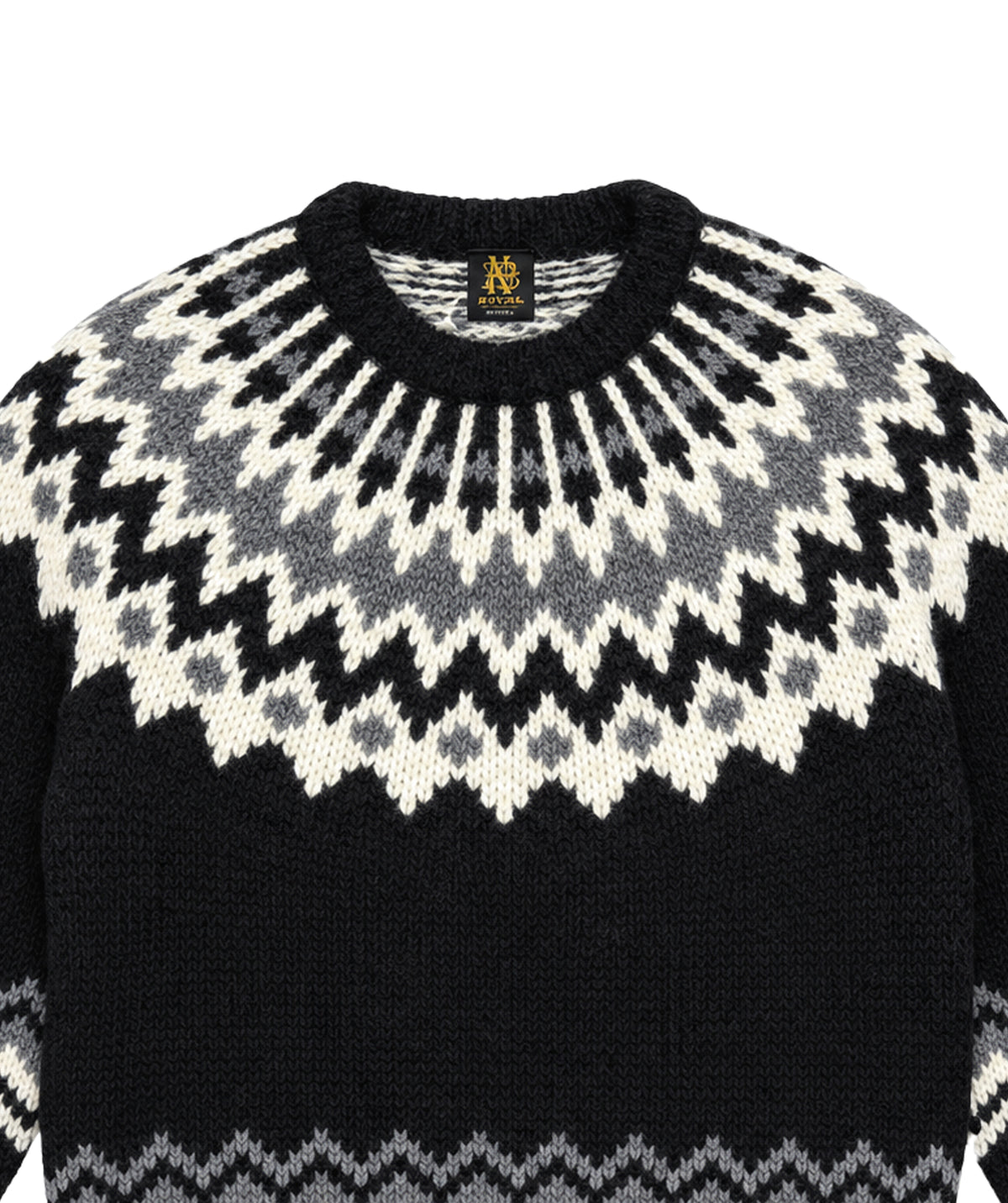 Nordic Crew Neck Black