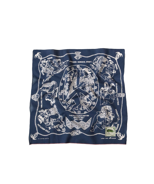 Fastcolor Selvedge Bandana Navy