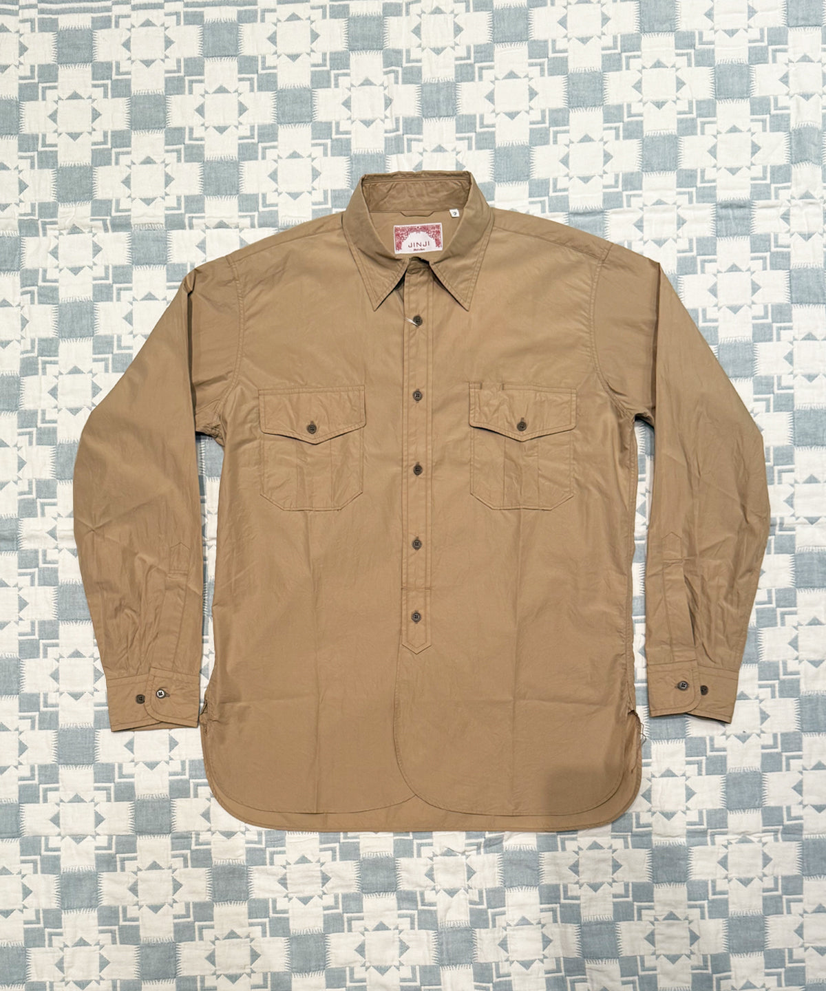 New Travel Shirt Beige