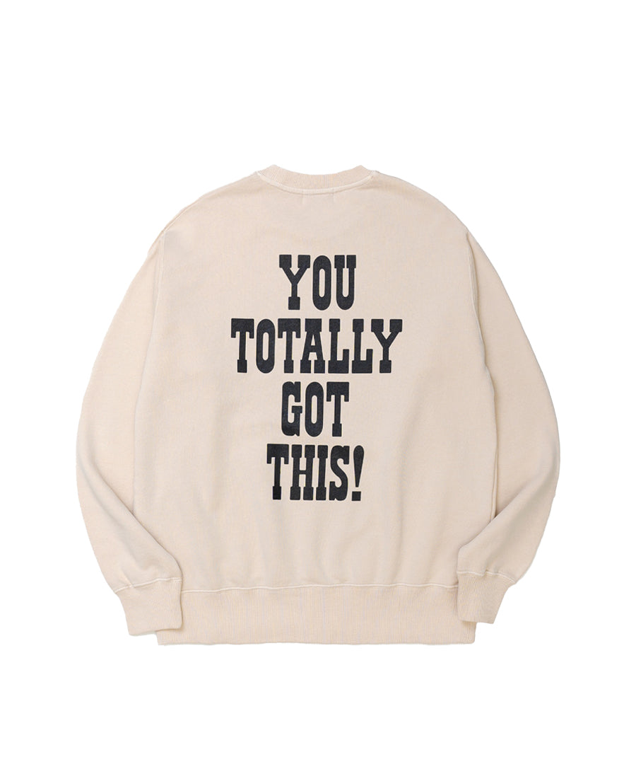 Sweat Peanuts surf Board beige