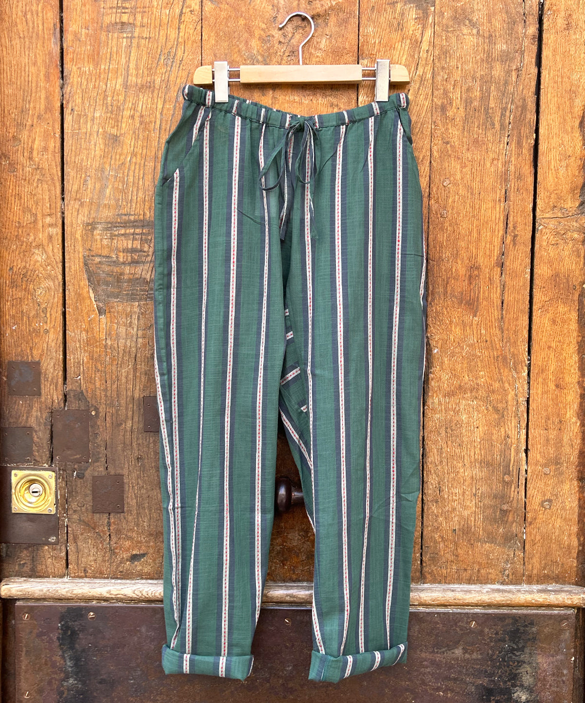 Yard Dyed Pants Green