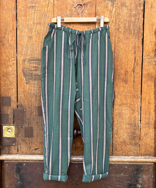 Yard Dyed Pants Green