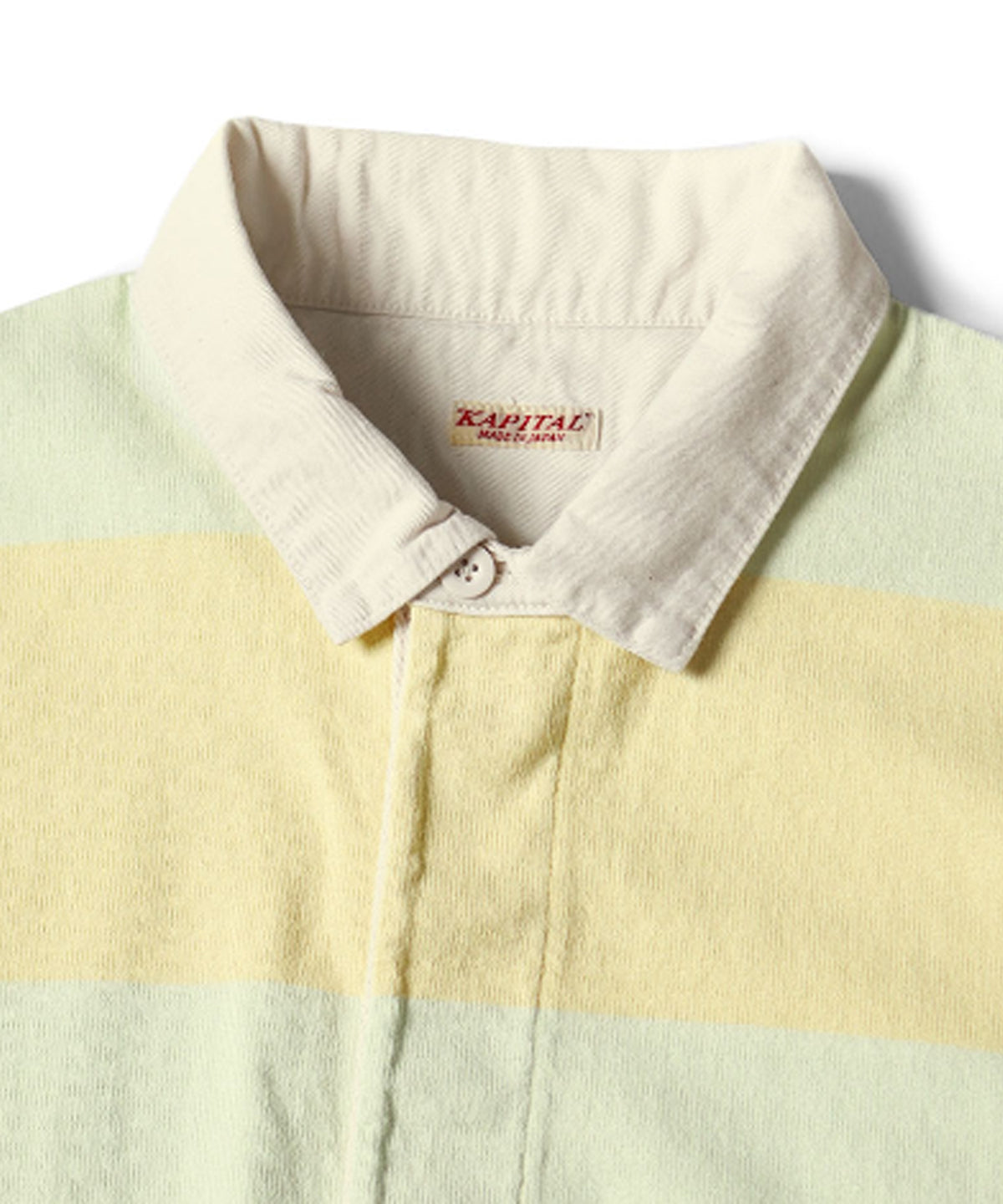 JAIL Stripe Jersey BIG Rugger Shirt