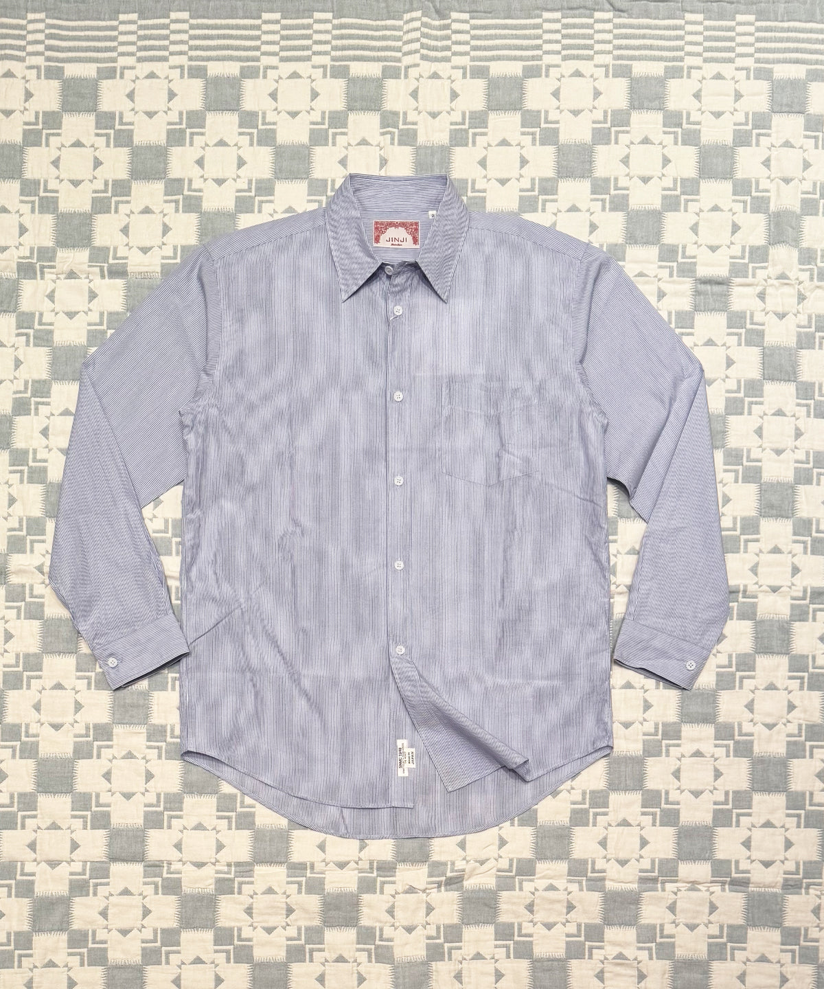 Standard Shirt Blue Pin