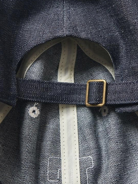 6 Panel Denim Cap "F"