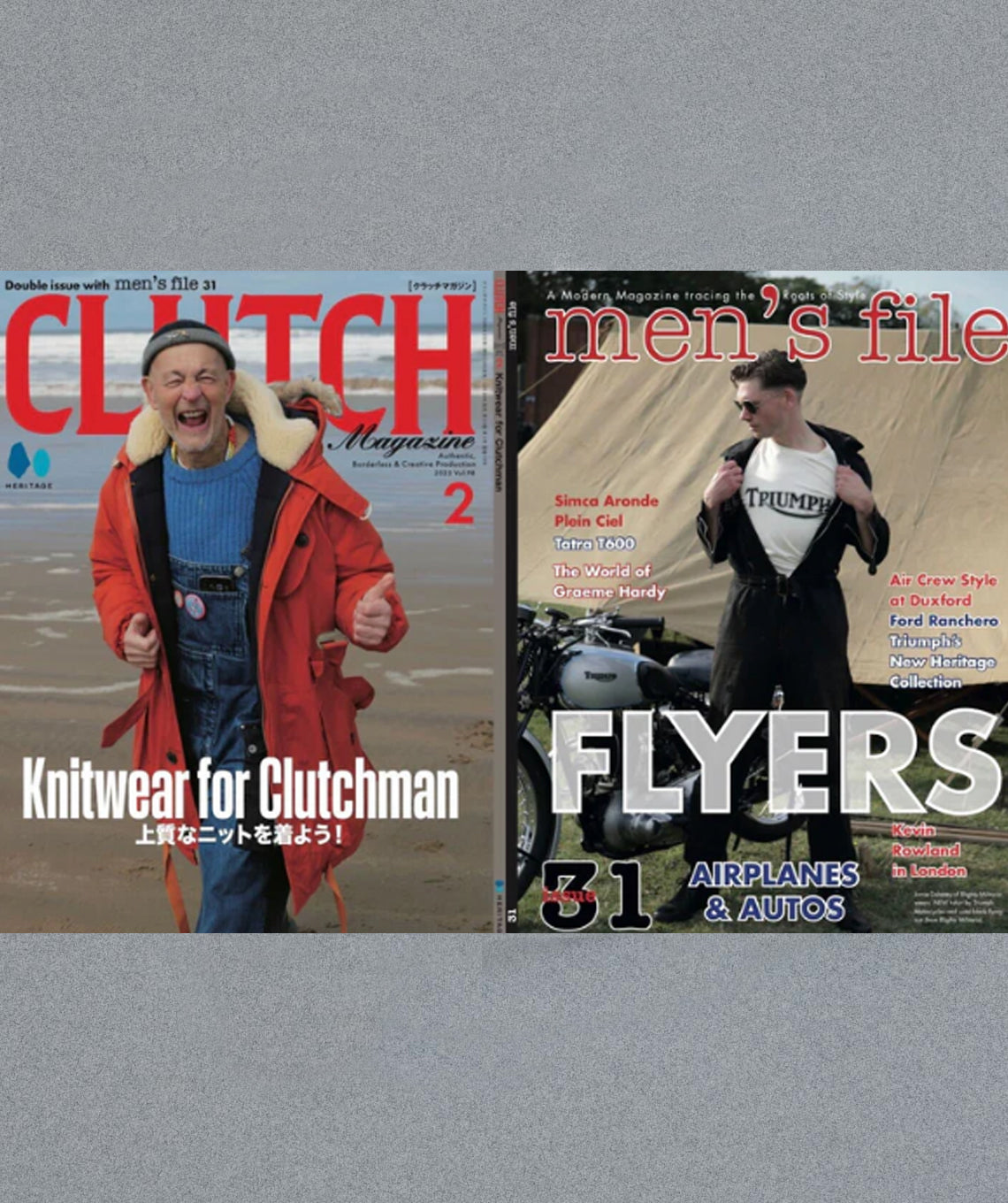 Magazine CLUTCH Vol.98 + Men's file vol 30