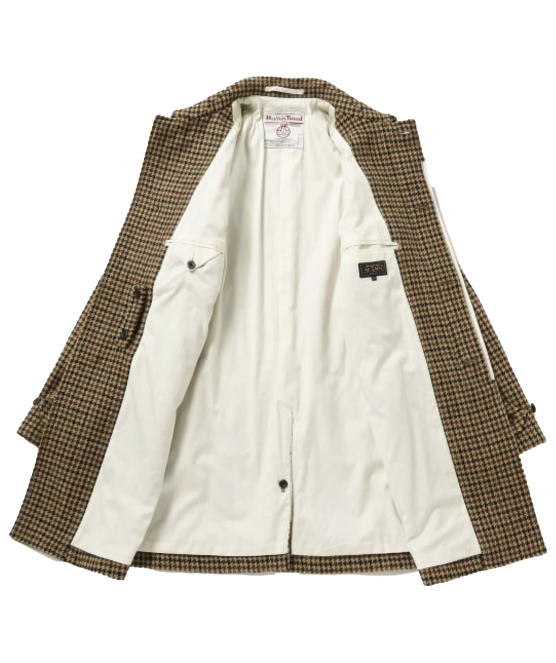 Collar Coat Harris Tweed