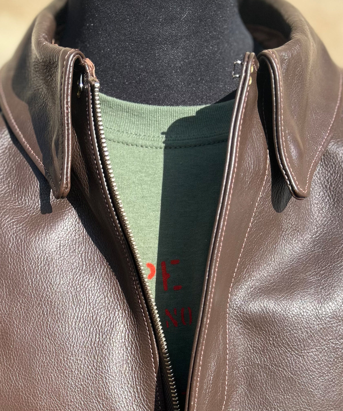 A-2 Star Horsehide Seal