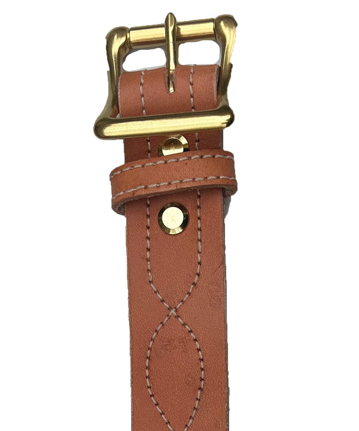 Embroidery Belt Natural
