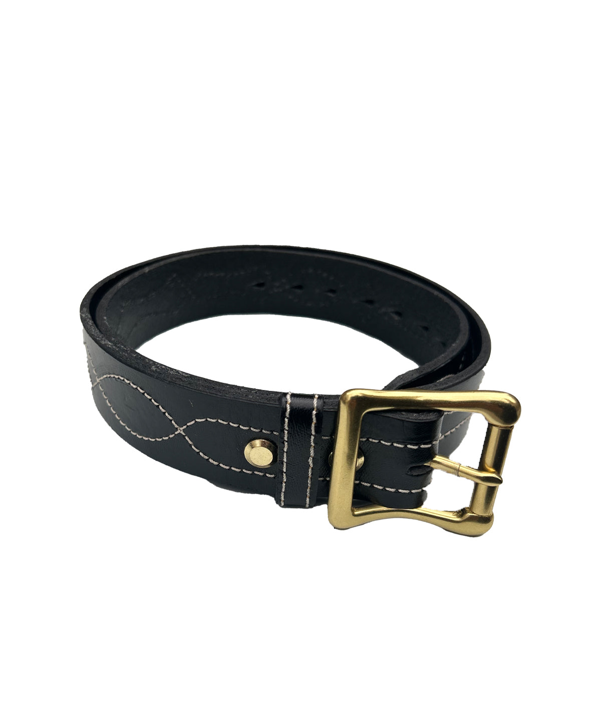 Black Embroidery Belt