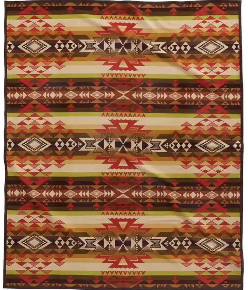 Blanket Highland Peak Red