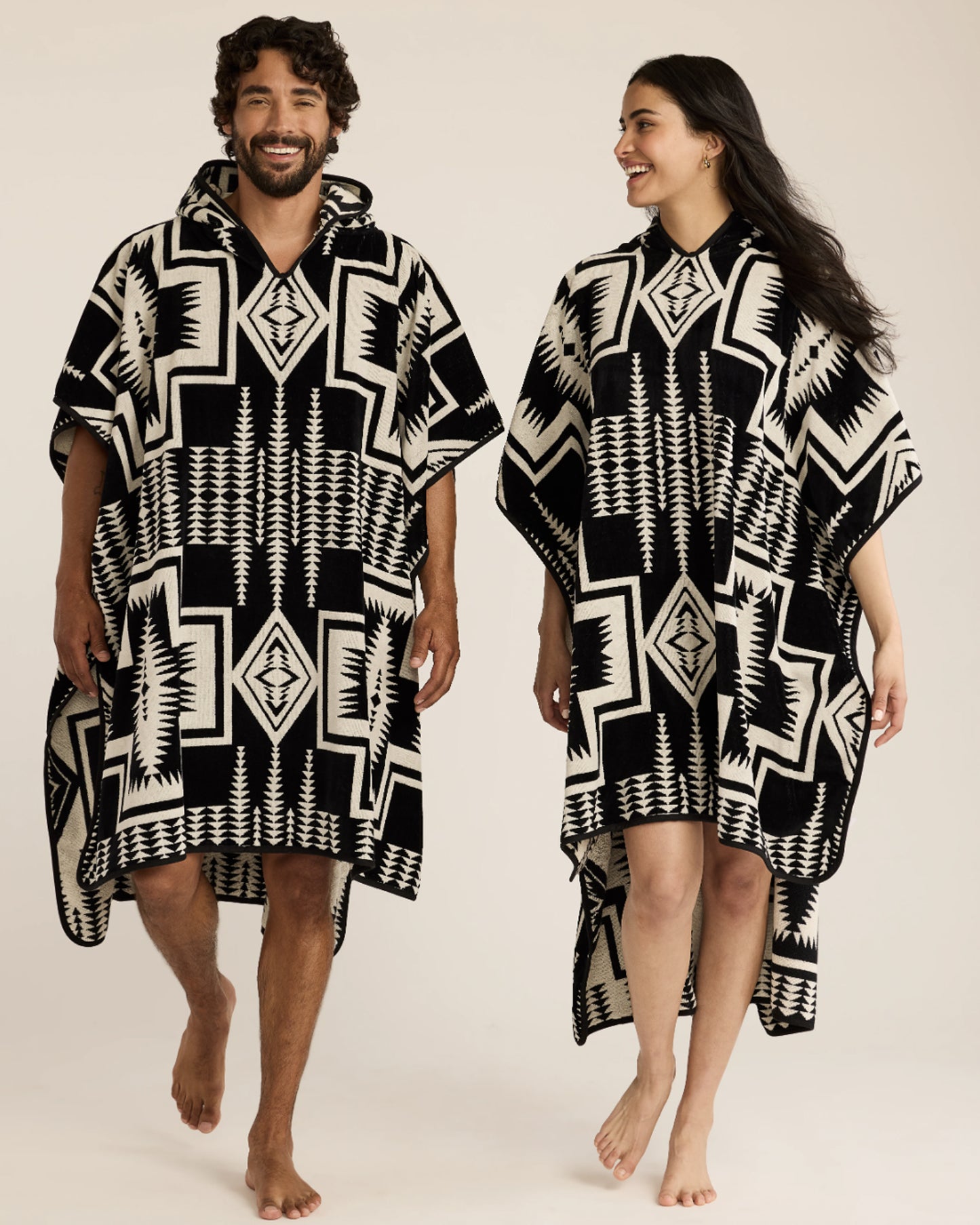 Poncho Adult Harding Black