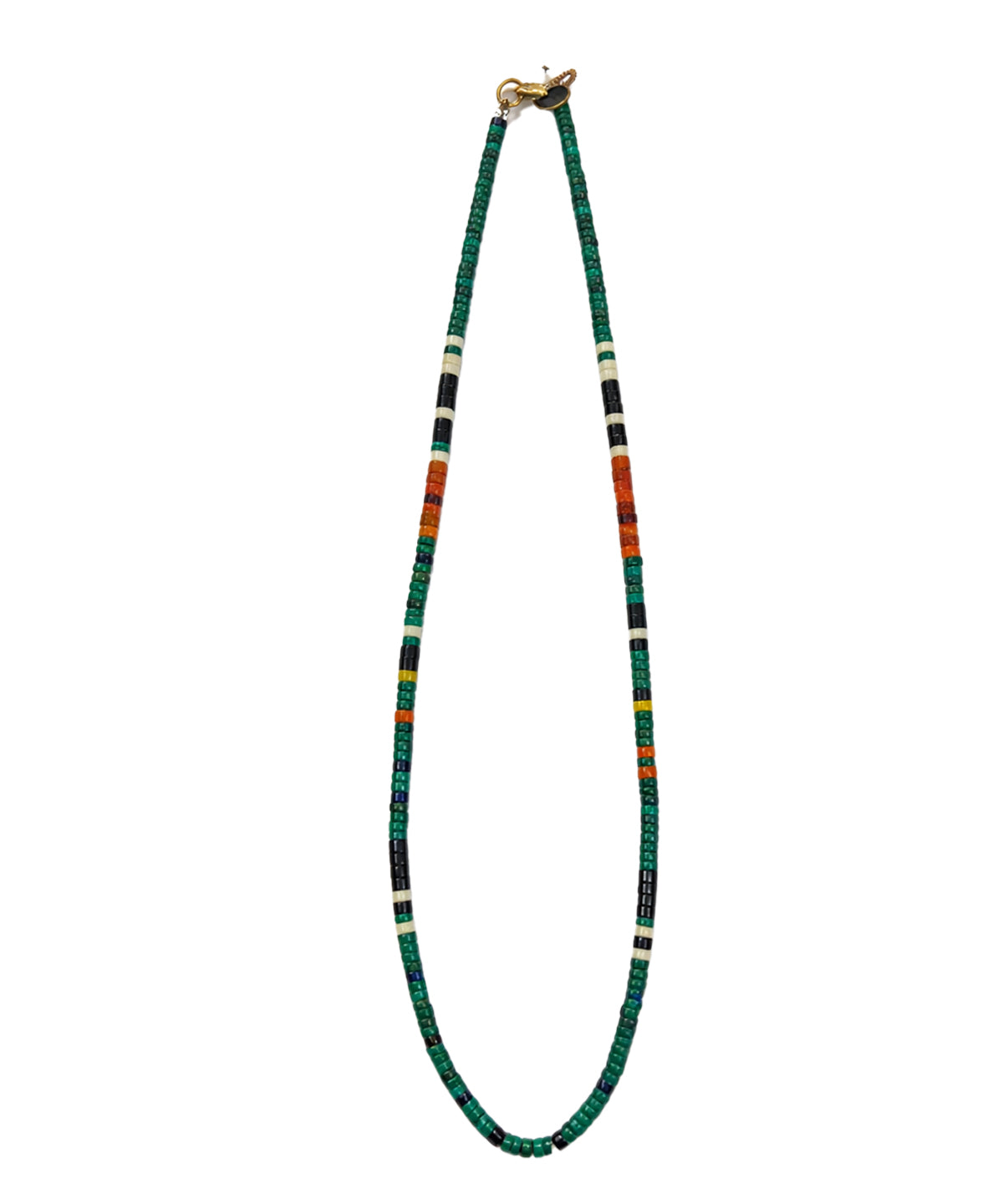 Heishi Malachite Necklace