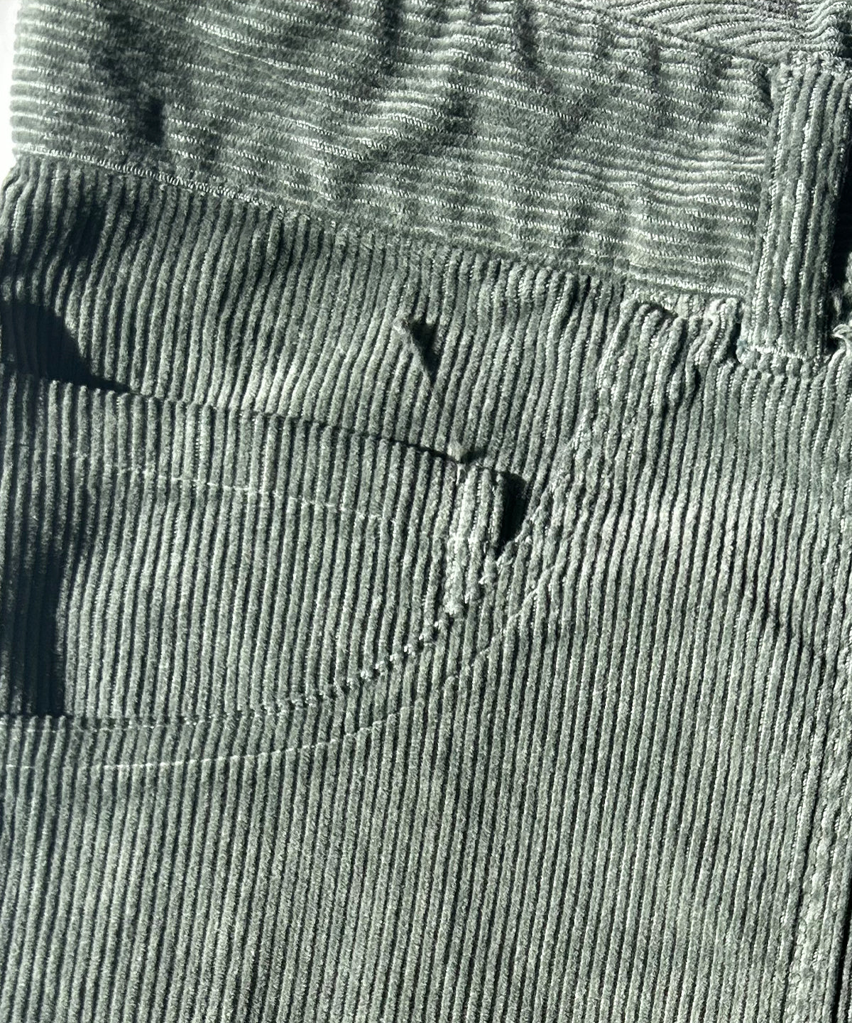 Corduroy Fatigue Short Khaki