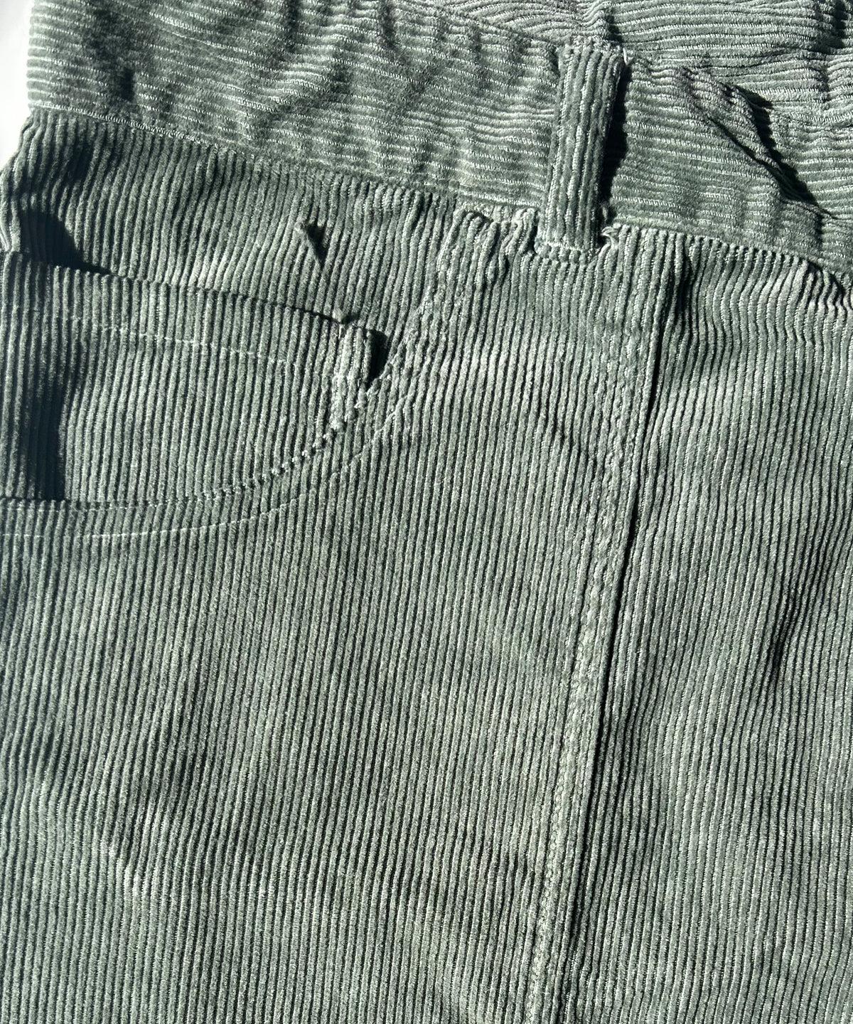 Corduroy Fatigue Short Khaki