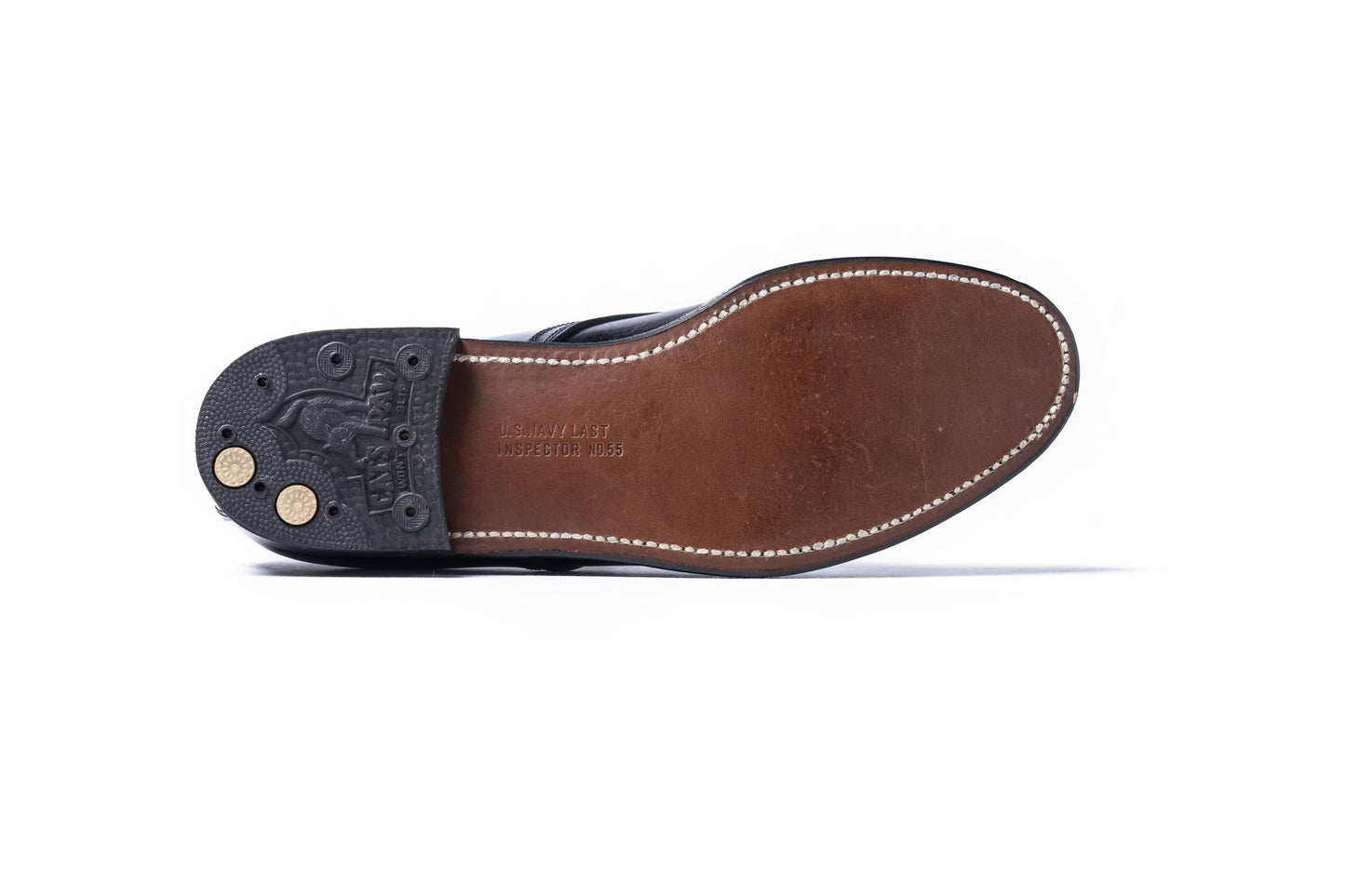 U.S.N. SERVICE SHOES / HORSEHIDE BUTTOCK