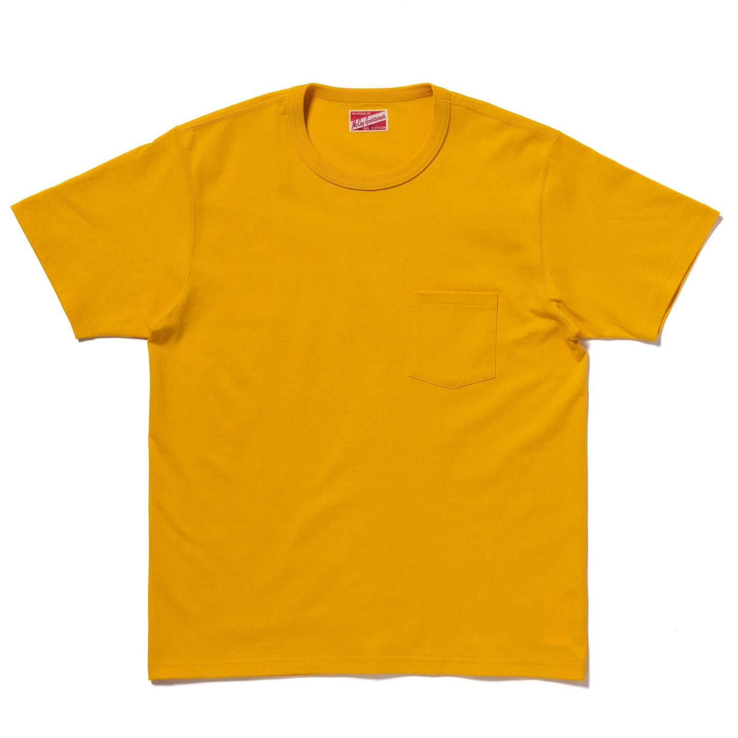 T-Shirt Pocket Tee Yellow Mccoy's