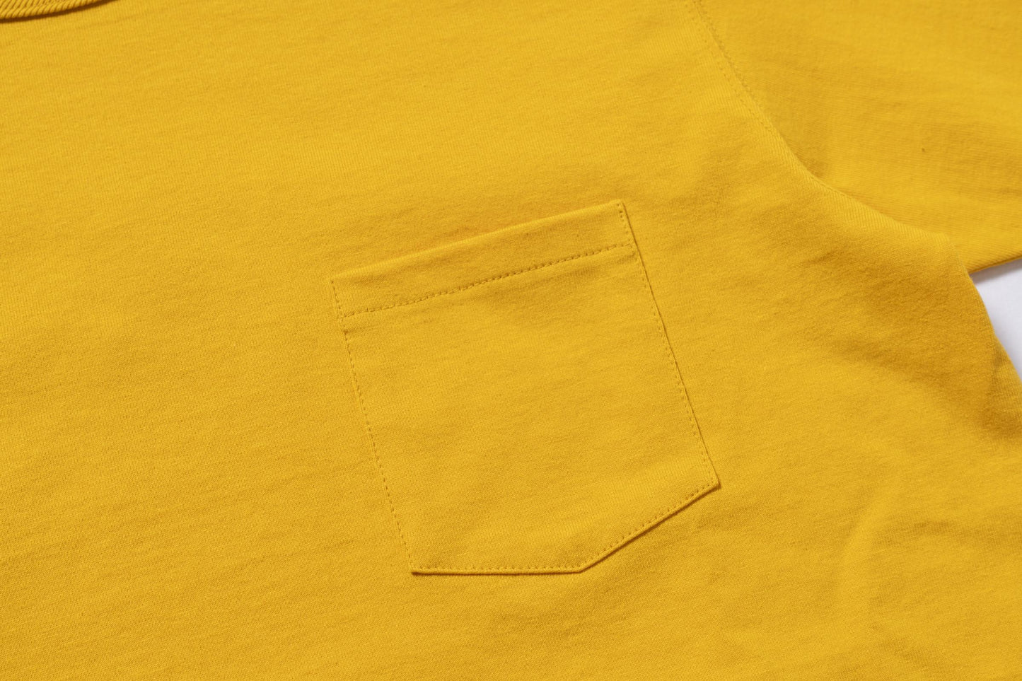 T-Shirt Pocket Tee Yellow Mccoy's