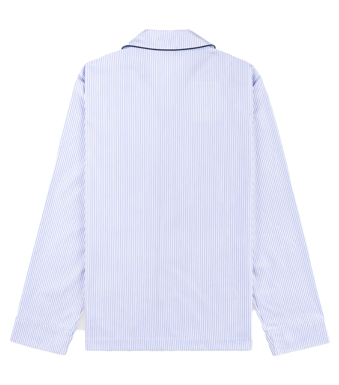 Blue Stripe Pajama Shirt