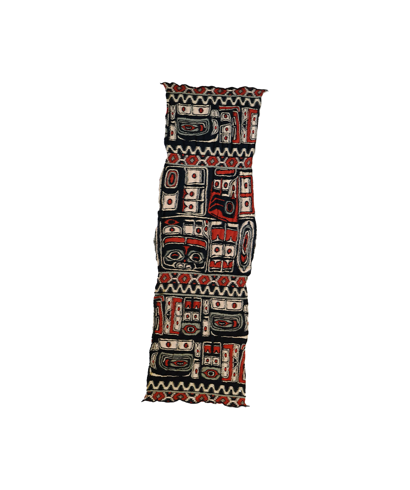 Wool Scarf ALASKA RAVEN