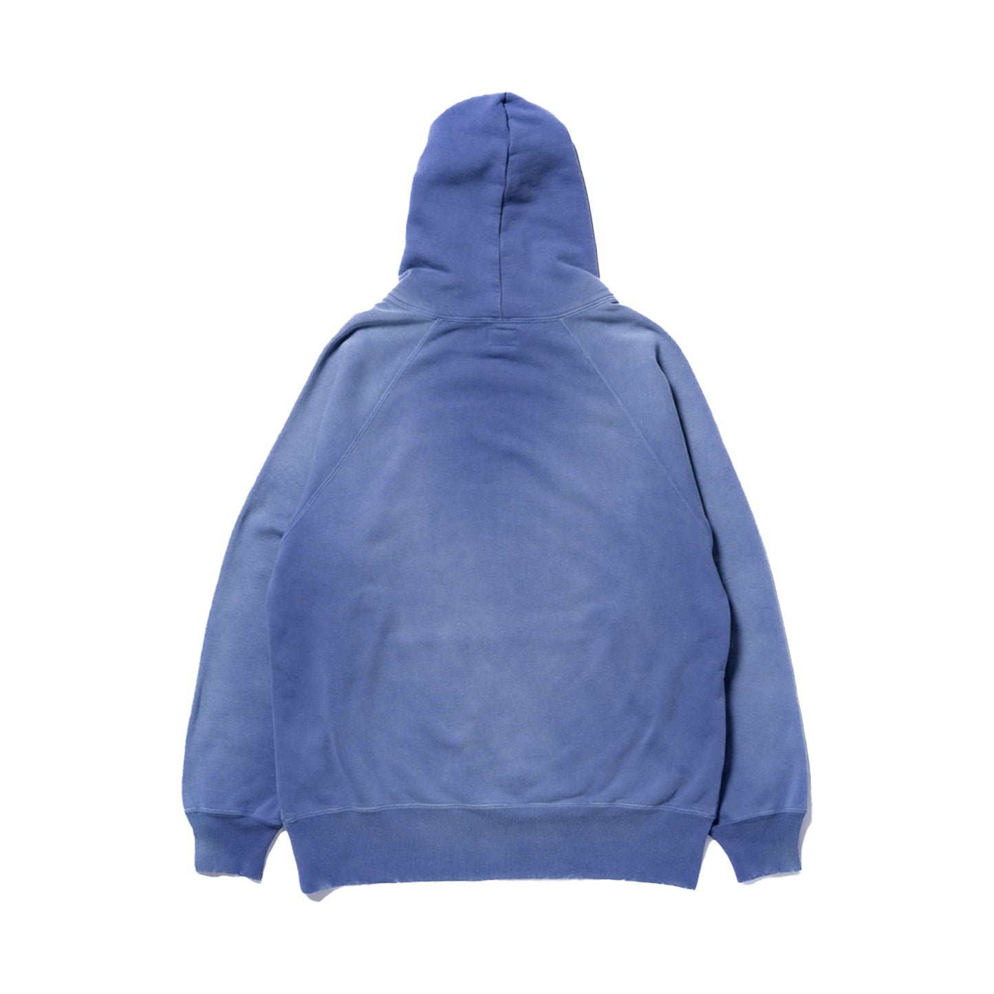 9 oz Raglan Hooded Fade Blue