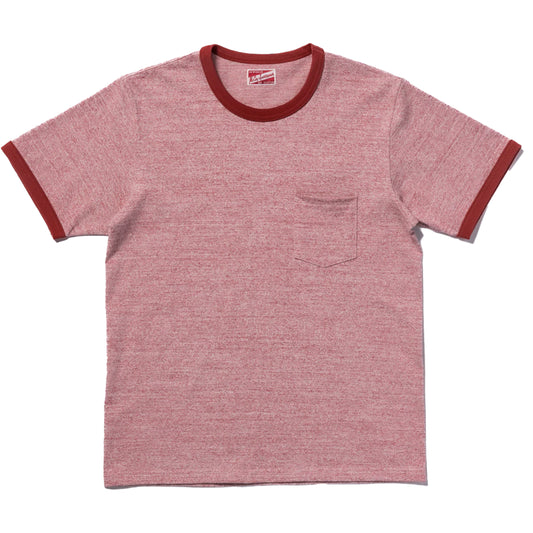 Ringer Tee Heather Red