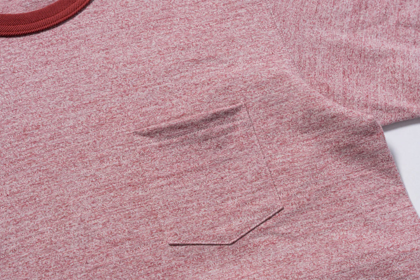 Ringer Tee Heather Red