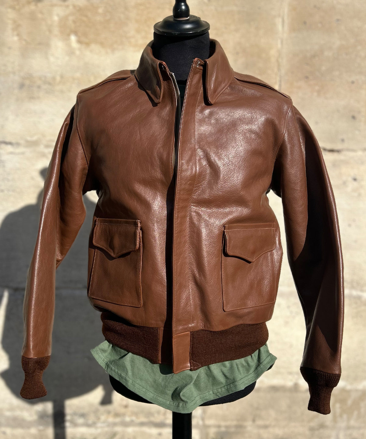 A-2 Arco Horsehide Russet