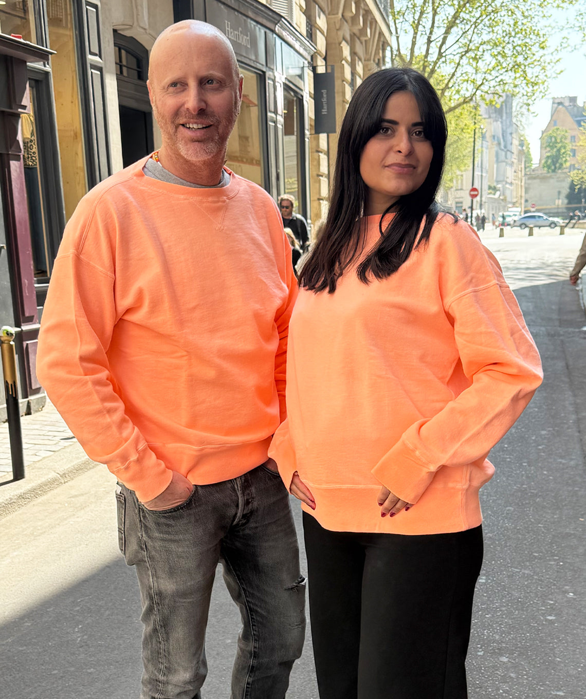 Sweat neon Orange