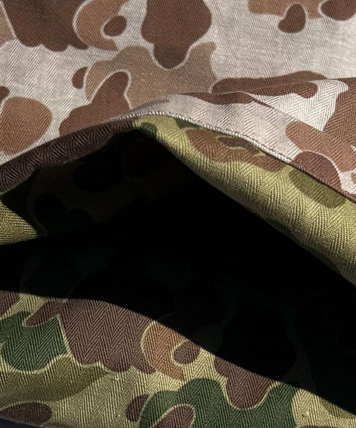 Short Frog Skin Beige camo