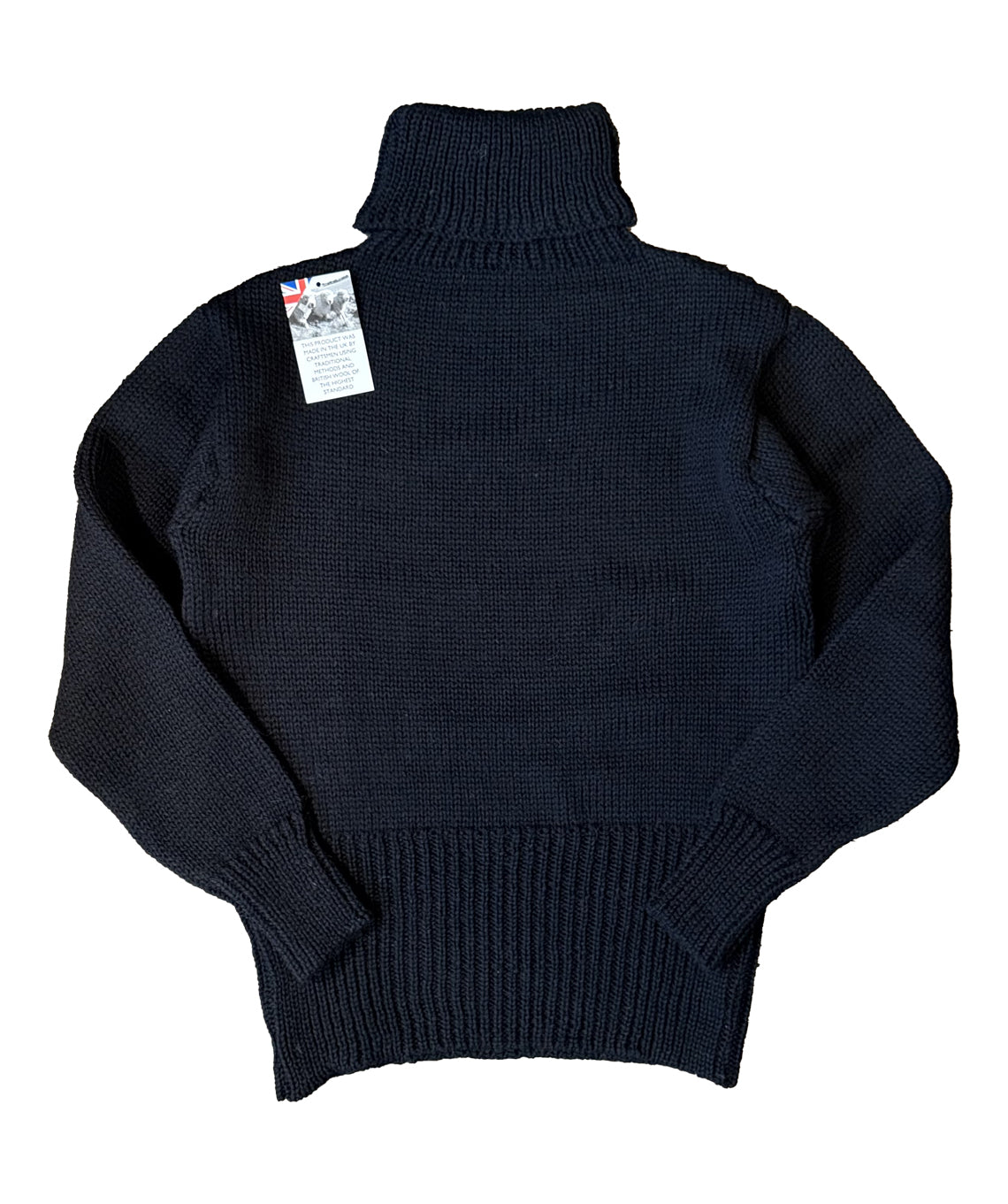 Submariner Roll Neck Black