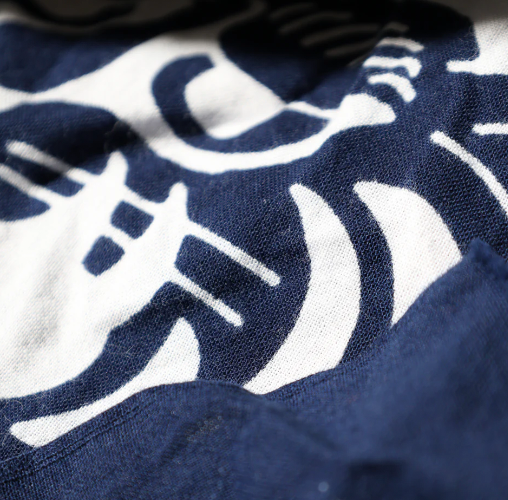 Scarf Ténugui Navy