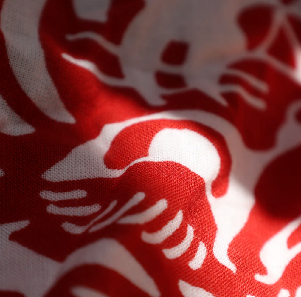 Scarf Ténugui Red