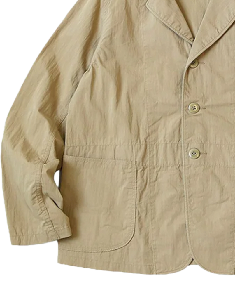 Rip-Stop Hospital Jacket Beige