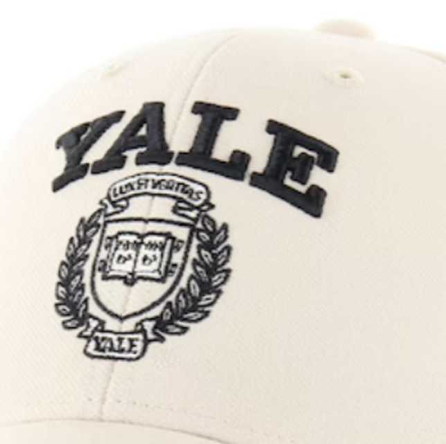 Yale Crest Hat White