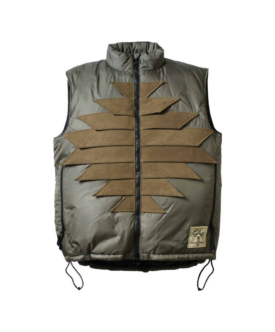Nylon ZEPHER Fishing Vest Khaki