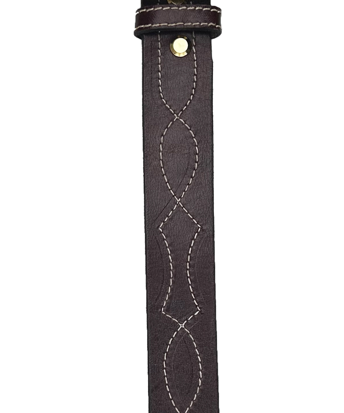 Brown Embroidery Belt