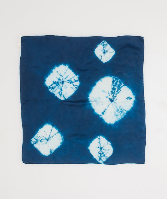 Silk tie dye bandana