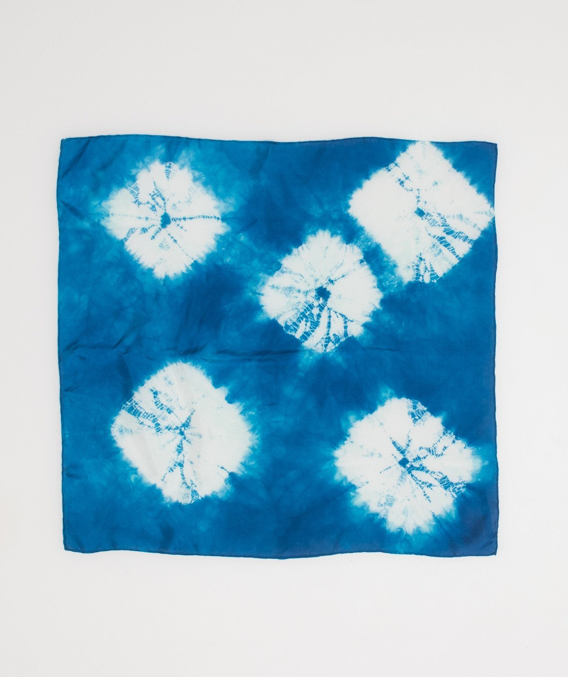 Silk tie dye bandana